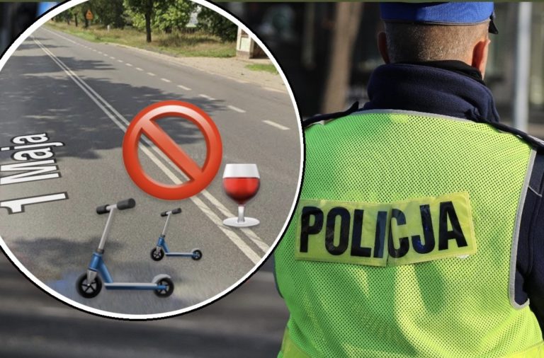 ALKOHOL, HULAJNOGI I DROGA KRAJOWA – INTERWENCJA ZAKOŃCZONA MANDATEM I WNIOSKIEM DO SĄDU RODZINNEGO