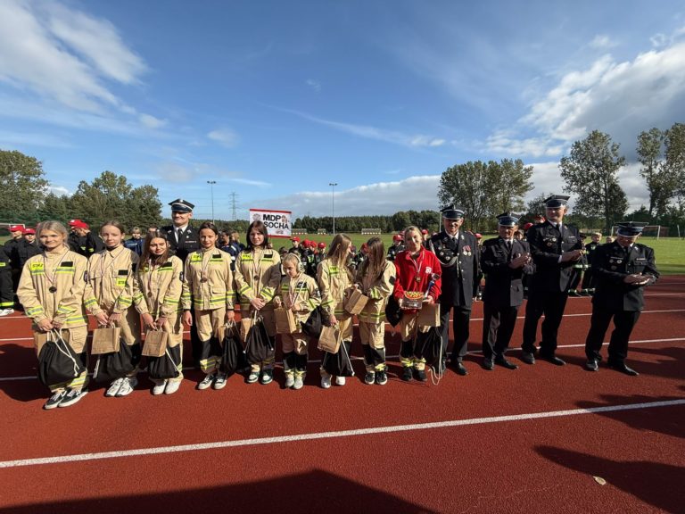 PODSUMOWANIE GMINNYCH ZAWODÓW SPORTOWO-POŻARNICZYCH MDP W GOLINIE