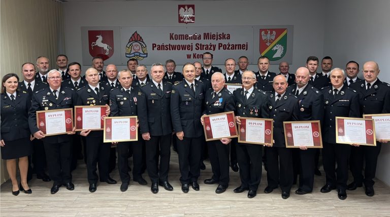 STRAŻACY Z KONINA UCZCILI 30-LECIE KRAJOWEGO SYSTEMU RATOWNICZO-GAŚNICZEGO