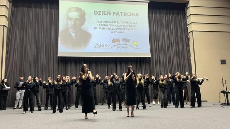 DZIEŃ PATRONA EUGENIUSZA KWIATKOWSKIEGO W ZSBiKZ W KONINIE