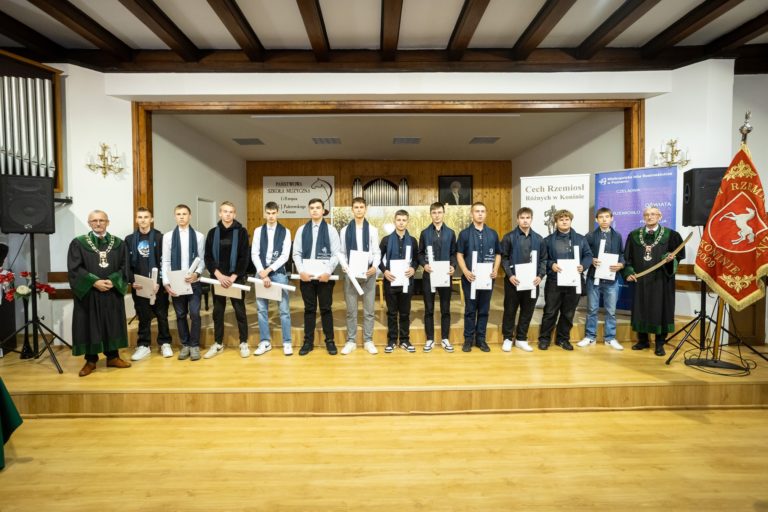 Wyzwoliny czeladnicze absolwentów szkół branżowych z powiatu konińskiego