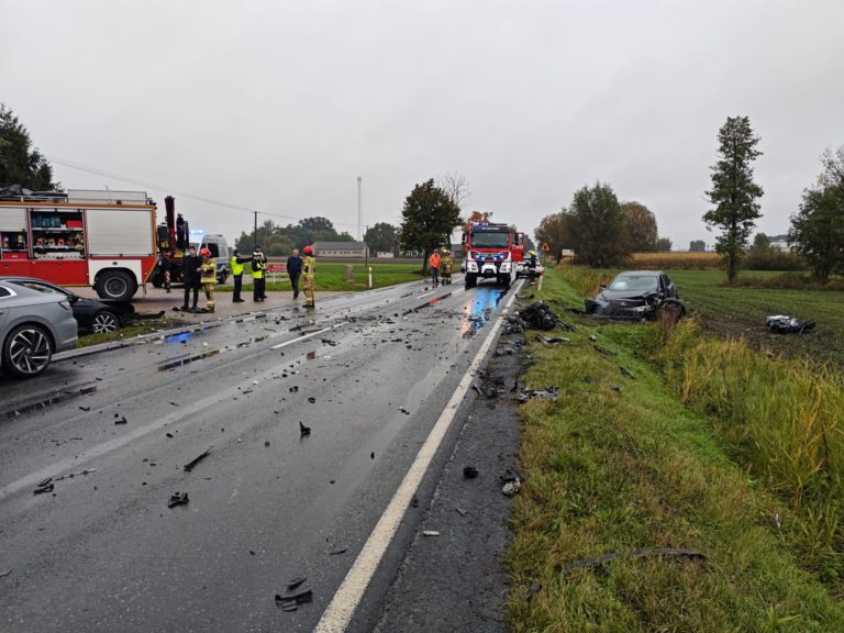 Utrudnienia na drodze K25 po zderzeniu pojazdów w Starym Mieście