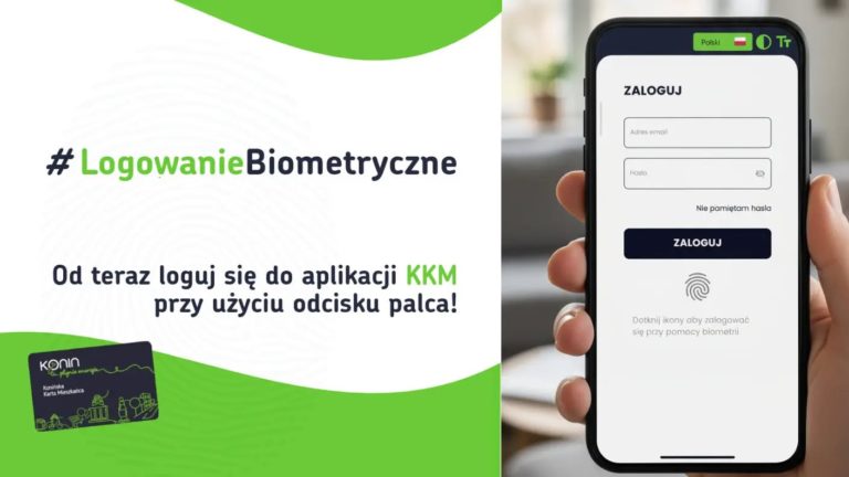 NOWA FUNKCJA W APLIKACJI KONIŃSKA KARTA MIESZKAŃCA