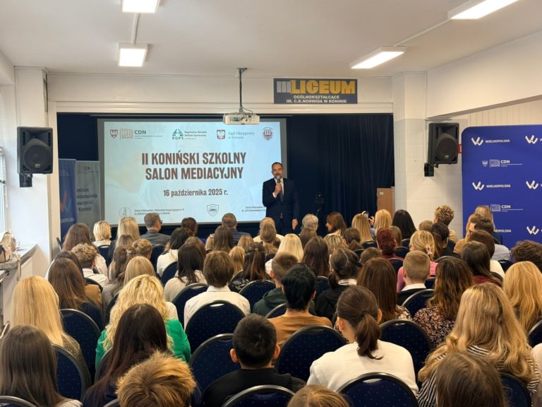 II Koniński Szkolny Salon Mediacyjny w III LO w Koninie