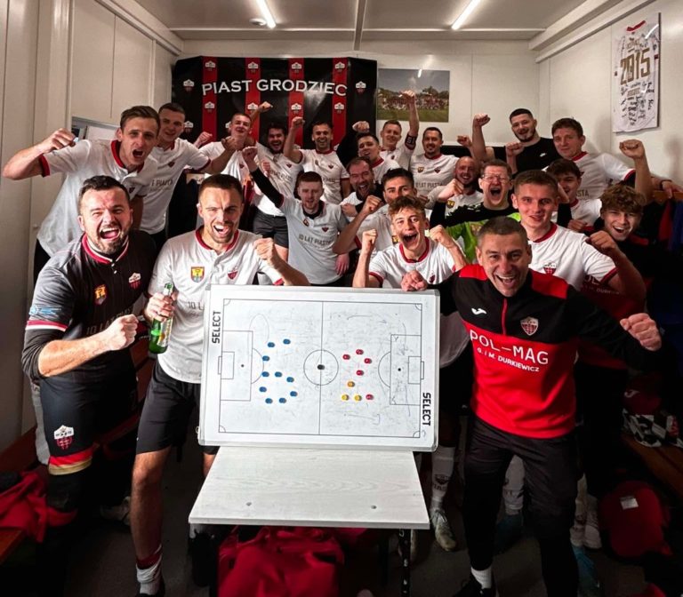 GKS Piast Grodziec z efektownym zwycięstwem nad Górnikiem Wierzbinek