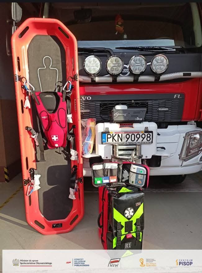 Nowy sprzęt w OSP Kleczew zwiększa bezpieczeństwo mieszkańców