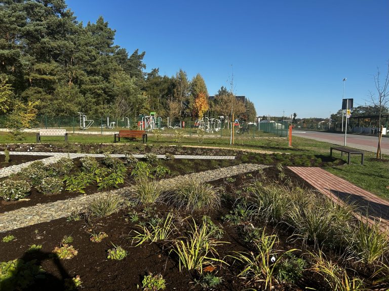Zakończono realizację projektu zielono-niebieskiej infrastruktury w Tuliszkowie