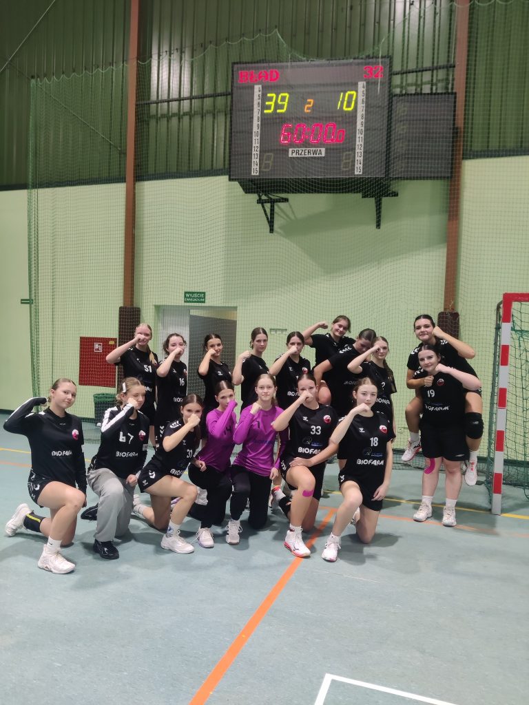 Juniorki młodsze Startu Konin pewnie pokonują PR Poznań