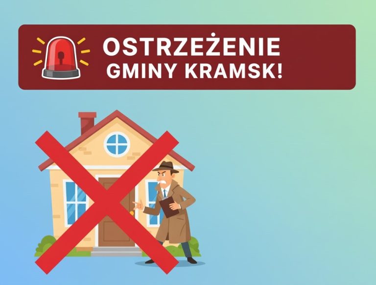 Uwaga! Fałszywi ankieterzy w gminie Kramsk – ważny komunikat dla mieszkańców