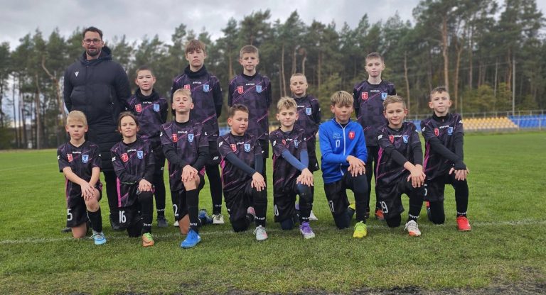 Cenny remis młodzików GKS Sompolno II w Grzegorzewie