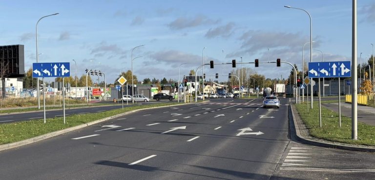 Wyłączenie sygnalizacji świetlnej na skrzyżowaniu Przemysłowa – Paderewskiego w Koninie