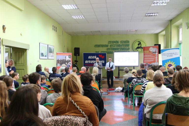 Europejski Dzień Przywracania Czynności Serca w ZS CKU w Koninie