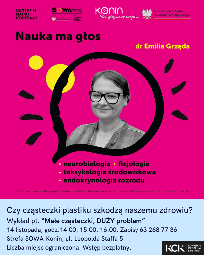 Plakat wydarzenia Nauka ma głos