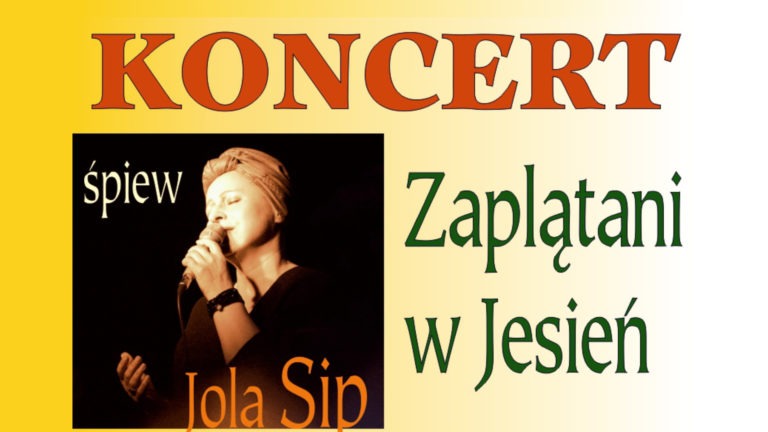 Plakat koncertu Zaplatani w jesien 2025