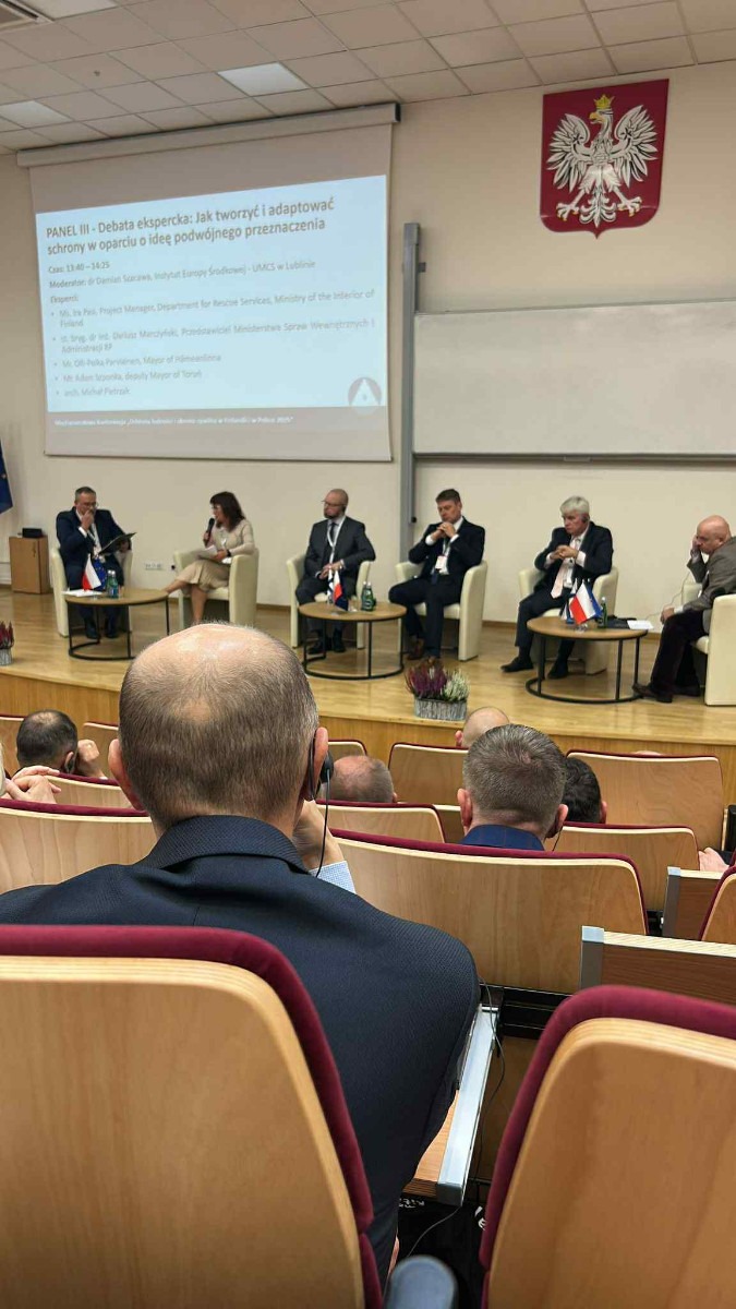 OCHRONIE LUDNOŚCI I OBRONIE CYWILNEJ POŚWIĘCONA MIĘDZYNARODOWA KONFERENCJA