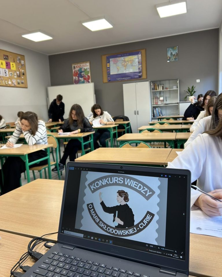 W III LO w Koninie uczcili Marię Skłodowską-Curie konkursem wiedzy
