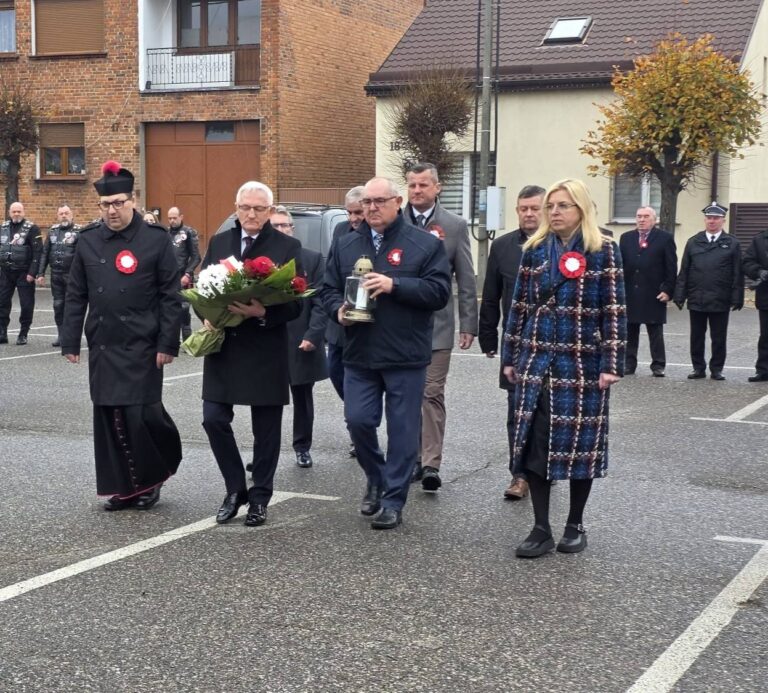Gmina Rychwał uczciła 107. rocznicę Odzyskania Niepodległości