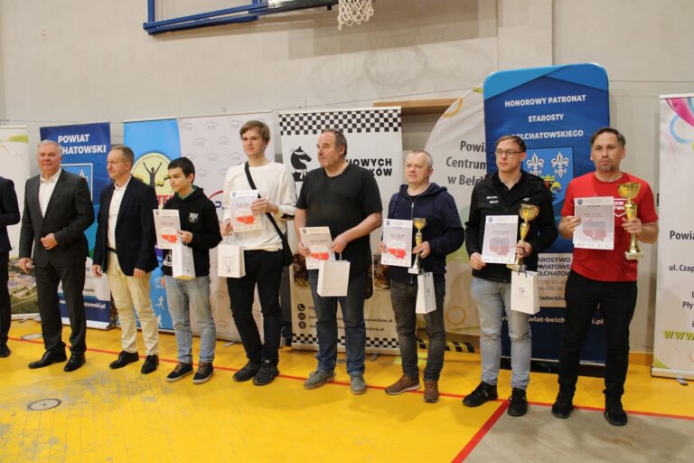 Szachiści Hetmana Konin z solidnym występem w turnieju w Bełchatowie