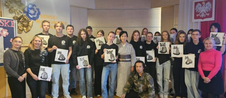 Spotkania z kulturą Japonii w Koperniku – warsztaty tradycyjnego malarstwa sumi-e