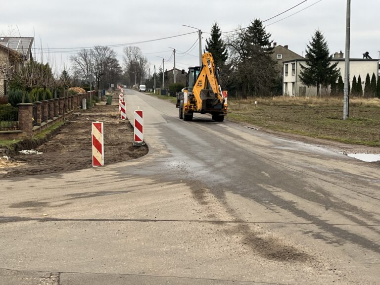 Budowy i modernizacje w gminie Krzymów – intensywna jesień inwestycji