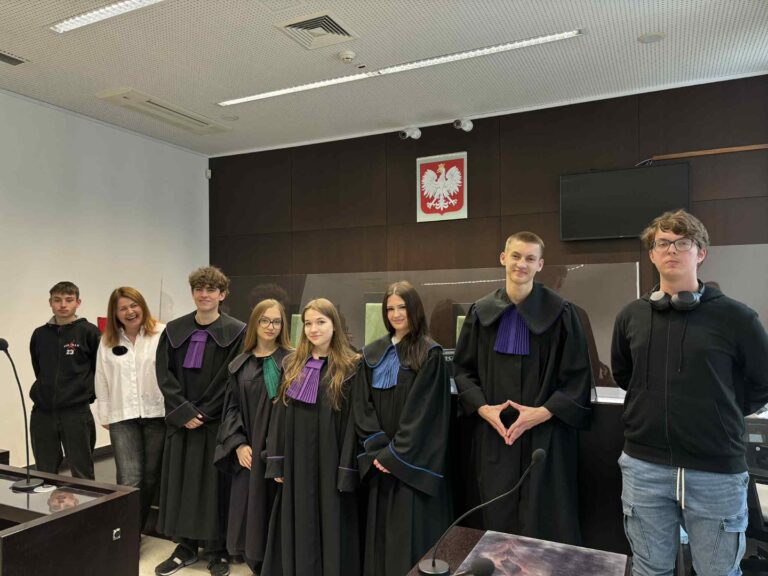 Wizyta uczniów II LO w Sądzie Rejonowym w Koninie