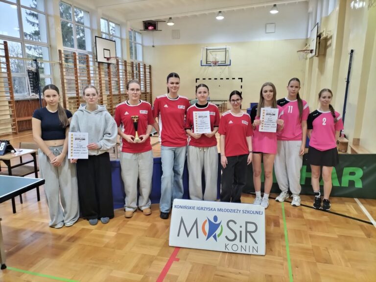 Mistrzostwa Konina w tenisie stołowym dziewcząt – drużynowa rywalizacja w ramach Licealiady