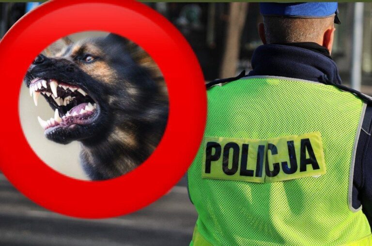 Agresywne psy z gminy Kramsk pod kontrolą po interwencji Komendy Miejskiej Policji w Koninie