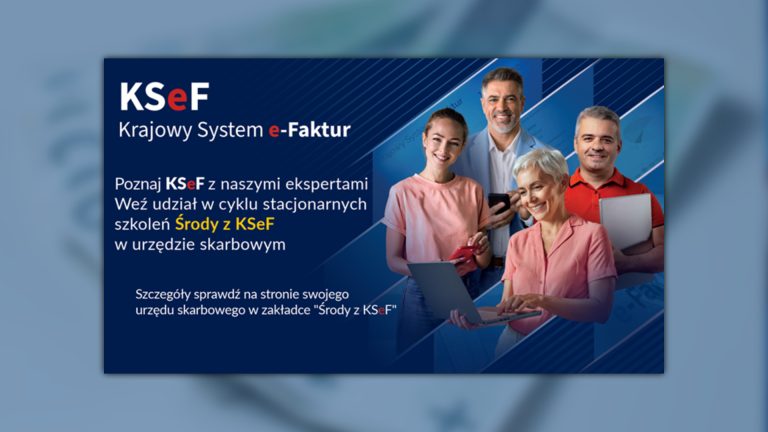 Krajowy system e-faktur plakat