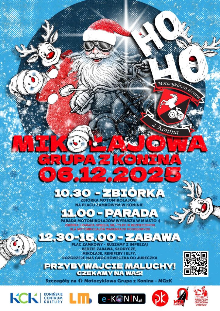 Motocyklowa Grupa z Konina Motomikołajki 2025