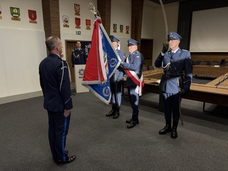 Nowy Komendant Powiatowy Policji w Kole. Jacek Kudliński oficjalnie objął stanowisko