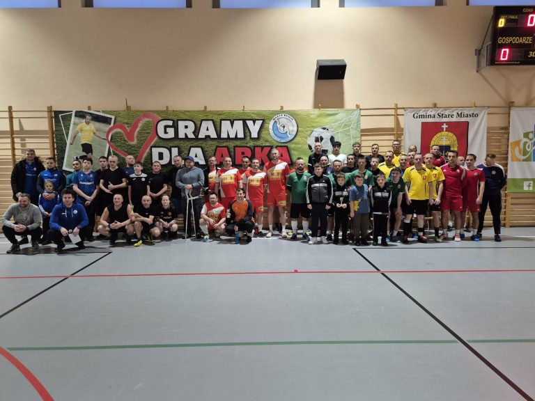 Sportowa solidarność w Liścu Wielkim. Za nami druga edycja turnieju „Gramy dla Arka”