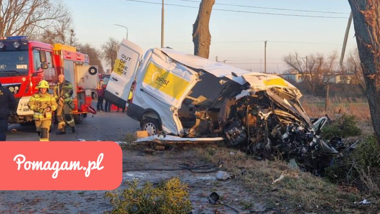 Tragiczny pościg, zniszczony bus. Trwa zbiórka dla okradzionego kuriera!