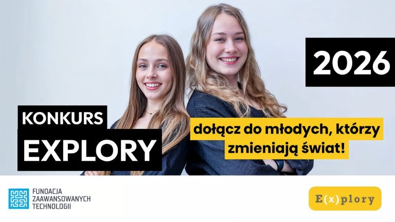 Konkurs Explory 2026 – młodzi innowatorzy zmieniają przyszłość