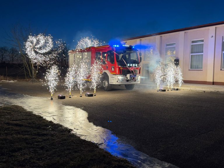 Nowoczesne Volvo GBA 3/16 oficjalnie zasiliło szeregi OSP Sławoszewek