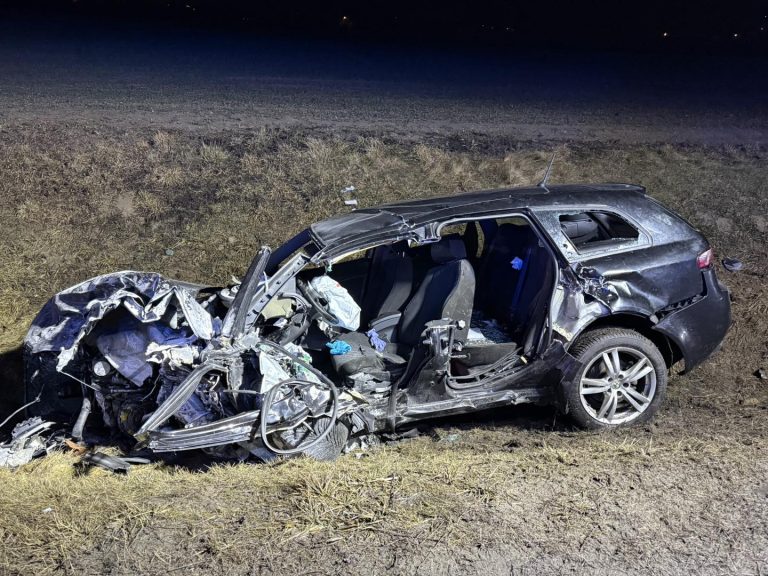 Tragiczny finał czwartkowego wieczoru na trasie do Trzemeszna