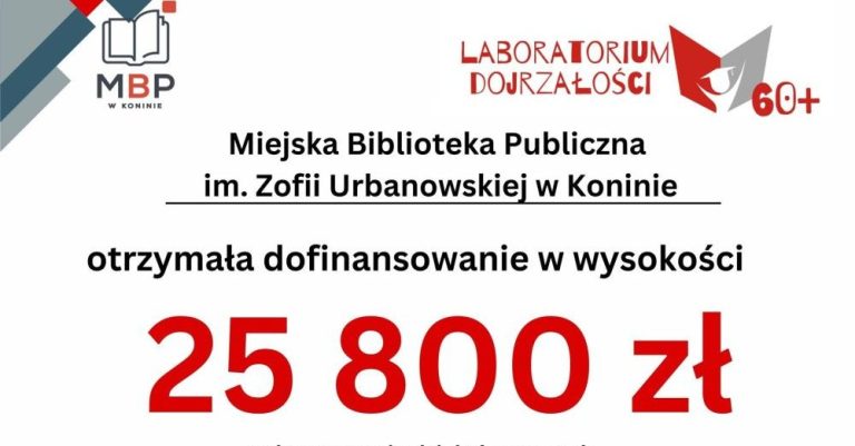 Sukces konińskiej biblioteki. Laboratorium Dojrzałości powraca z nową energią