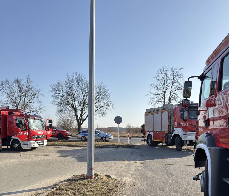 Niebezpieczny wyciek gazu na stacji w Golinie.