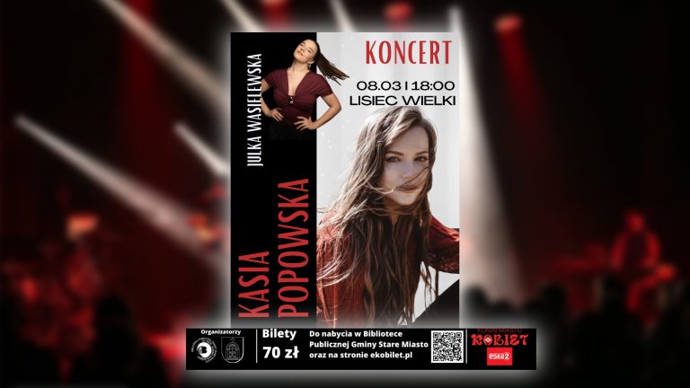 Koncert Kasi Popowskiej w Starym Mieście. Muzyczne święto kobiet już 8 marca