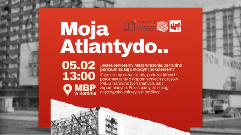 Międzypokoleniowe warsztaty w MBP w Koninie. Uczniowie 2LO zapraszają seniorów do wspólnej rozmowy