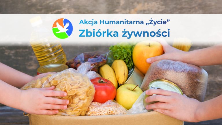 Zbiórka żywności przed Wielkanocą – Akcja Humanitarna Życie