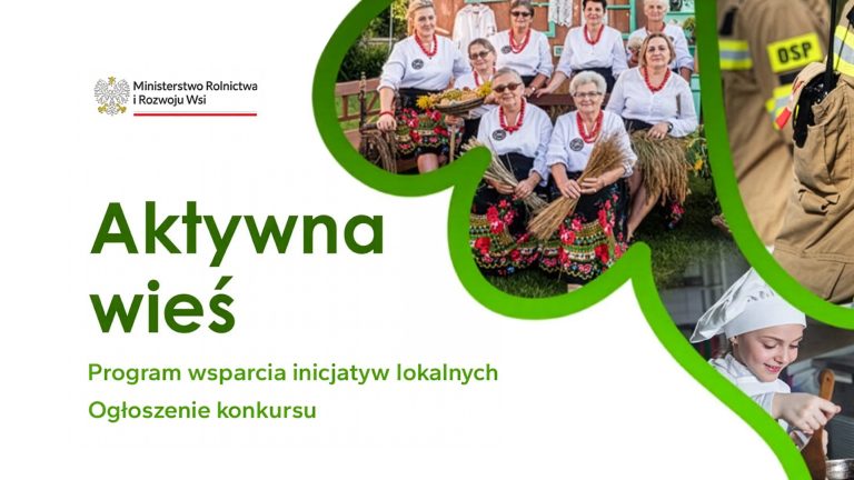 10 mln zł na rozwój obszarów wiejskich. Rusza program „Aktywna Wieś 2026”