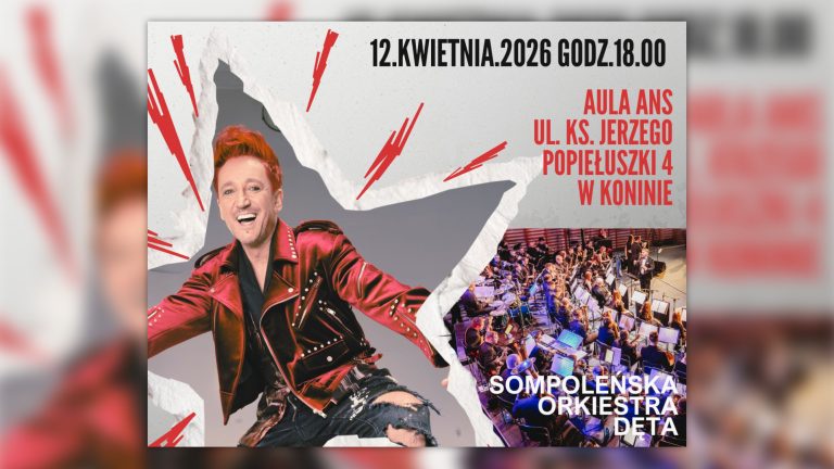 Koncert Michała Wiśniewskiego i orkiestry – 12 kwietnia Konin