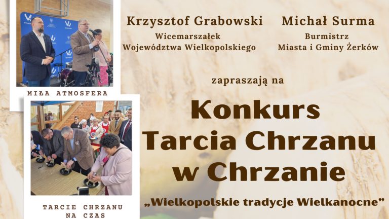 Tarcie chrzanu w Chrzanie. Konkurs kulinarny i wielkanocne tradycje wracają do gminy Żerków