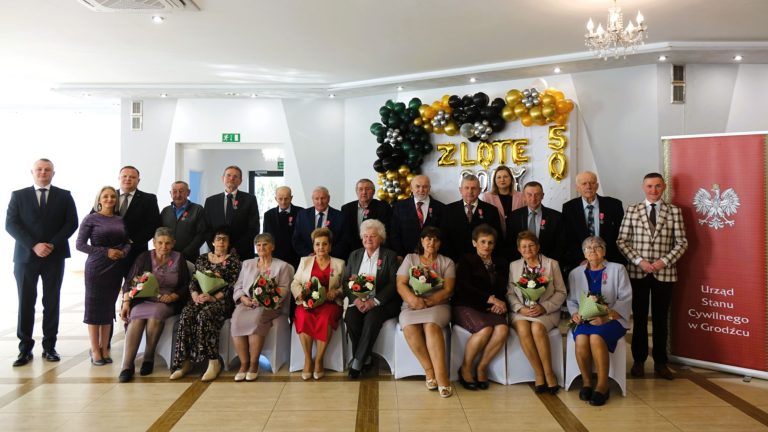 Złote Gody Grodziec – 50 lat razem, wyjątkowa uroczystość