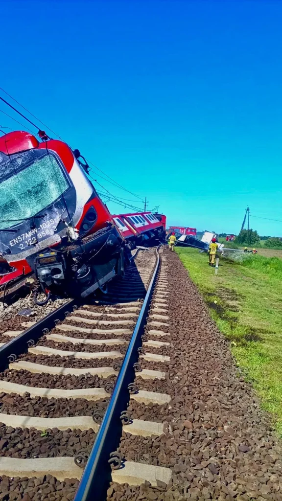 wypadek kolejowy Wielkopolska