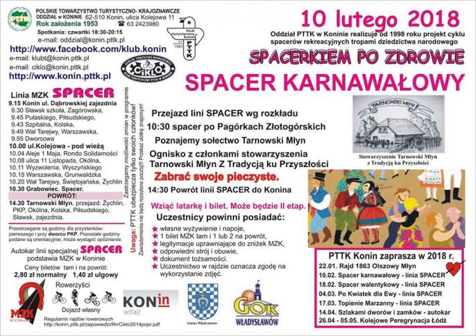 Spacerkiem do Tarnowskiego Młyna