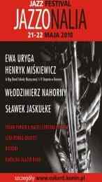 Jazzonalia już dziś!