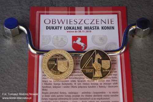 Konińskie dukaty na poczcie