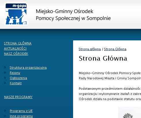 Sompolno: Ruszyła strona M-GOPS