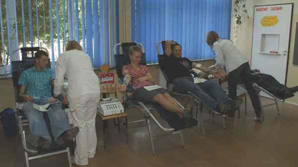 35 osób oddało krew